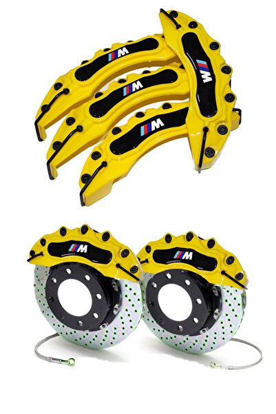Brembo M Series Fren Kaliper Kapağı 4 Adet M Serisi Sarı