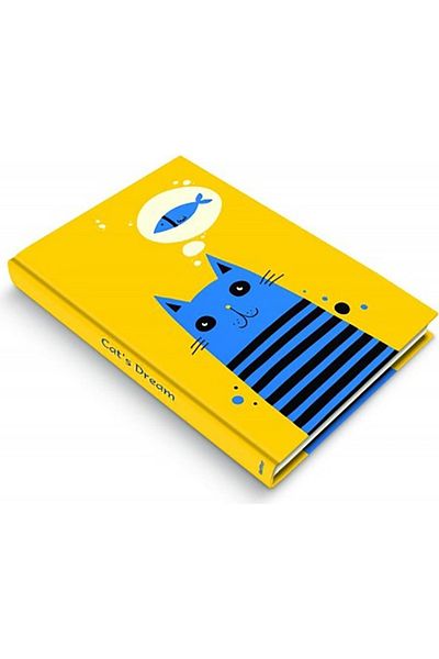 DEFFTER دفتر حلم القطط 14 × 20 سم