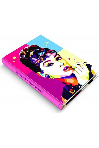 DEFFTER Pop Art Audrey Hepburn Notebook