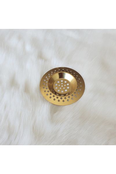 LOVYCO Gold Stainless Steel Sink Strainer No 2 Diameter:7cm
