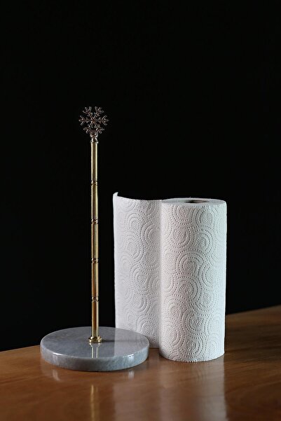 Heyna Μαρμάρινη χειροποίητη θήκη για πετσέτες κουζίνας Χάρτινη θήκη για πετσέτες από φυσική πέτρα