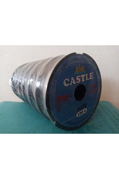 Castle Monoflament 100 M Beyaz Misina.0,25mm-0,30mm-0,35mm-0,40mm-0,45mm