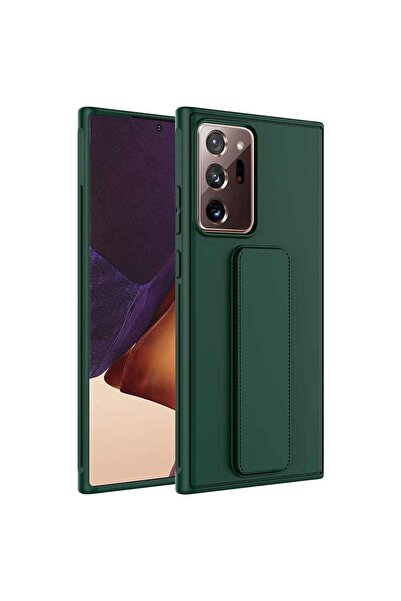 CaseArt غطاء سيليكون لهاتف سامسونج جالاكسي نوت 20 ألترا مع حامل ومقبض يدوي - ...