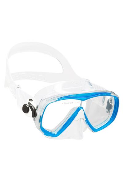 Cressi Estrella Tek Parça Cam Dalış Maskesi Aquamarine