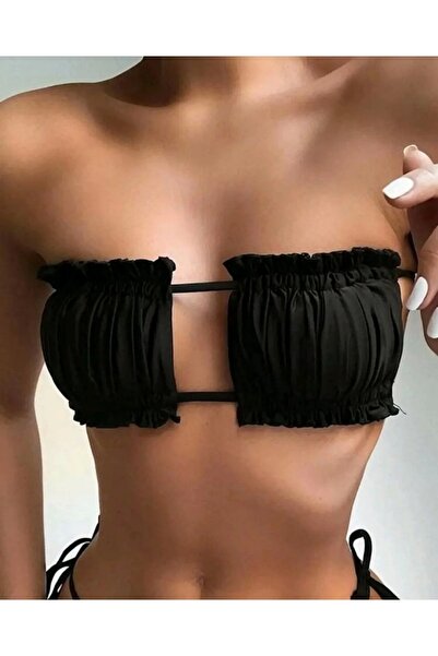 nuriçgiyim Kare Bikini Üstü
