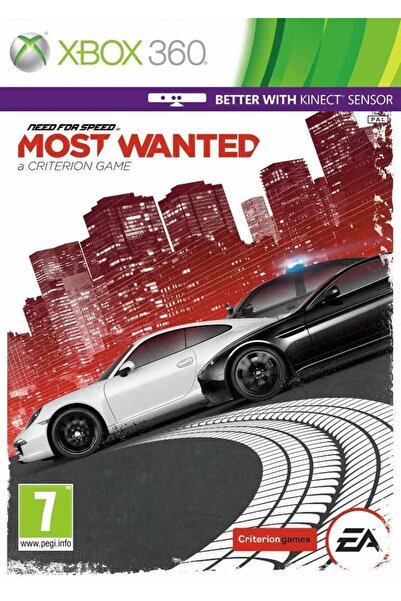 Sony Need For Speed Most Wanted Limited Edition Xbox 360 Oyun Kinect Uyumlu