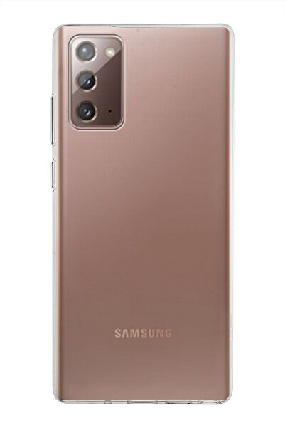 KZY İletişim Samsung Galaxy Note 20 Uyumlu Kapak Şeffaf Silikon Kılıf