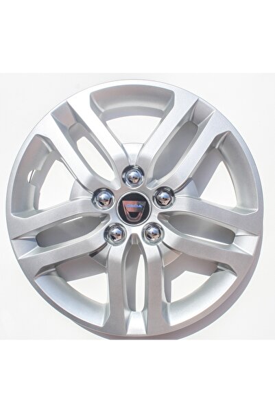 Genel Markalar Sandero Stepway 16"inç Kırılmaz 4 Adet 1 Takım Gri Jant Kapağı...