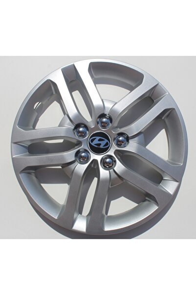 Hyundai Elantra 16"inç Kırılmaz 4 Adet 1 Takım Gri Jant Kapağı Seti