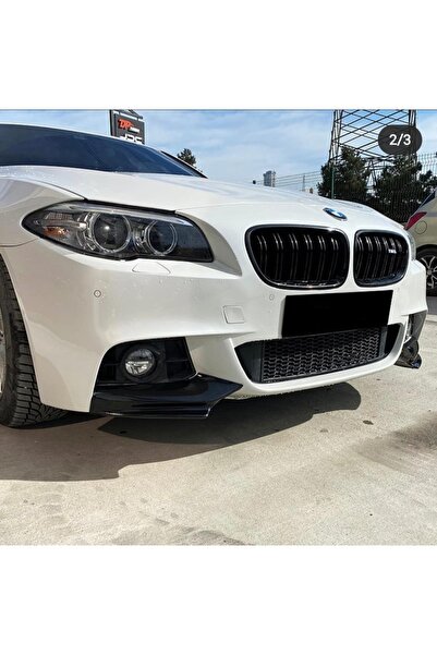 HYM TUNİNG Bmw F10 Ön Tampon Flap Seti M Performance, Piano Black, 2010 2017 ...