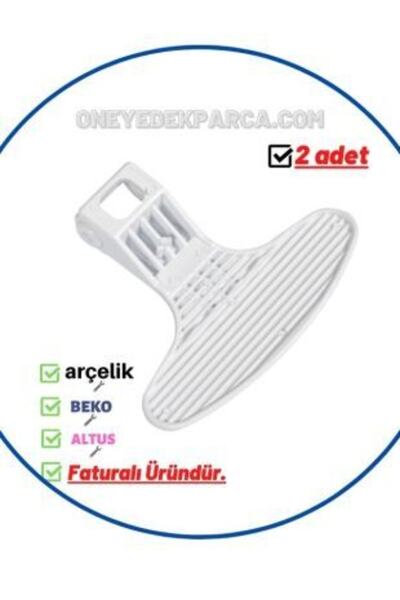 Beko D5 7101 E Çamaşır Makinesi Beyaz Kapak Mandalı (2 Adet)