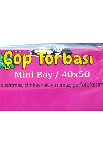 KESPACK Mini Size Trash Bag 40X50 10 Pieces of 40
