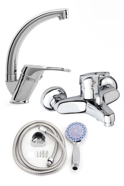 Rainex 3'lü Mix Banyo Batarya Seti