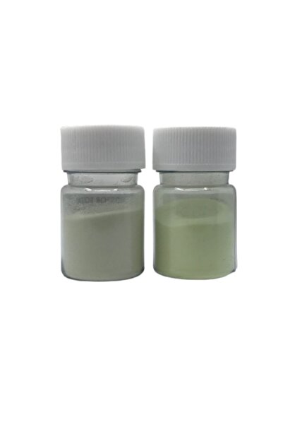 HOBİFLEX Epoksi Fosfor Tozu Mavi (turkuaz) Ve Yeşil Renk Set Karanlıkta Parlayan Fosfor 35 Gr + 35 Gr 70 Gr