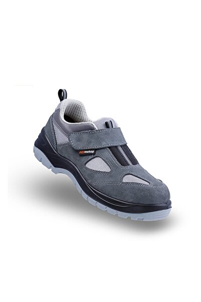 Mekap 157 S1p Çelik Burun Çelik Ara Tabanlı Gri Nubuk