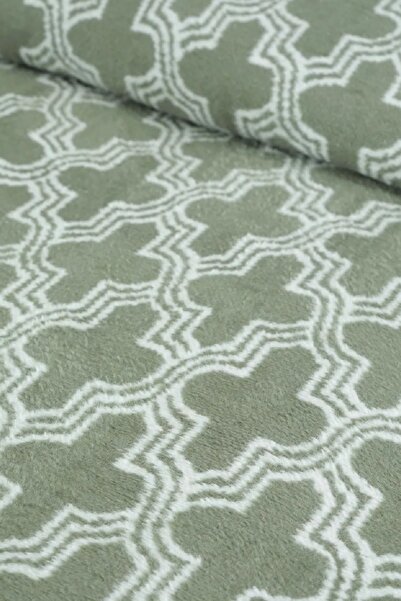 Karaca Home Benita Green Double Cotton Blanket