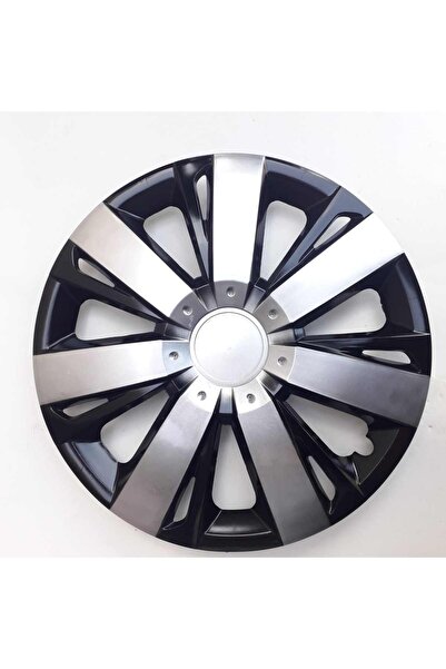 Volkswagen Transporter 16"inç Kırılmaz 4 Adet 1 Takım Siyah Gri Jant Kapağı