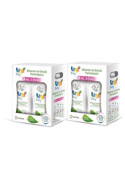 Uni Baby Biberon Ve Emzik Temizleyici Set 8'li 500 Ml