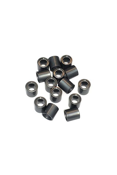 LEGO Original Technic Moc Custom Accessory Liftarm 1 X 1 - Dark Glossy Gray 4 Pieces Will Be Sent