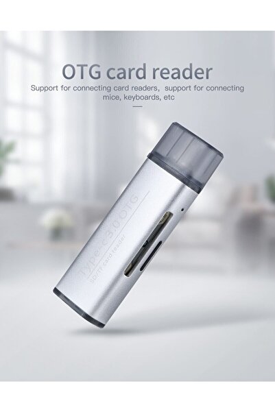 FLAGEN بطاقة ذاكرة Macbook Air Type-C 3.0 ومحول قارئ ذاكرة فلاش USB