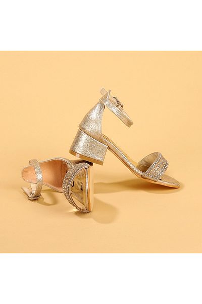 KARAMAZI Model 761 - Sandale zilnice cu toc pentru fete, 3 cm