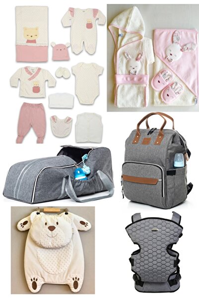 Sahra Büyük Doğum Seti Portbebe, 10’lu Hastane Çıkış,bornoz Seti,bebek Bakım ...