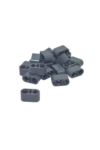 LEGO Original Technic Moc Custom Accessory Liftarm 1 X 2 Axle - Dark Gray 10 Pieces Will Be Sent