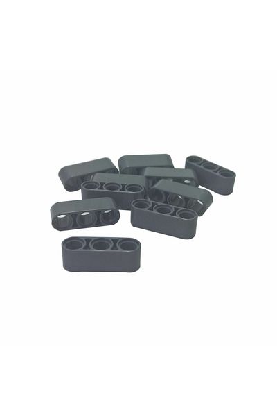 LEGO Technic Moc Custom Accessory Liftarm 1 X 3 Thick - Dark Gray 6 Pieces Will Be Sent
