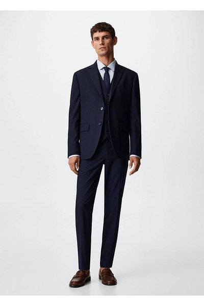 MANGO Man Slim Fit Anzugweste