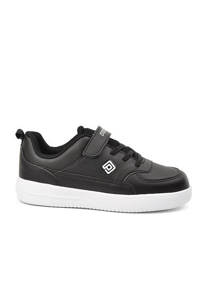 Aspor Pepino 1302-f Pantofi sport pentru copii cu velcro alb-negru