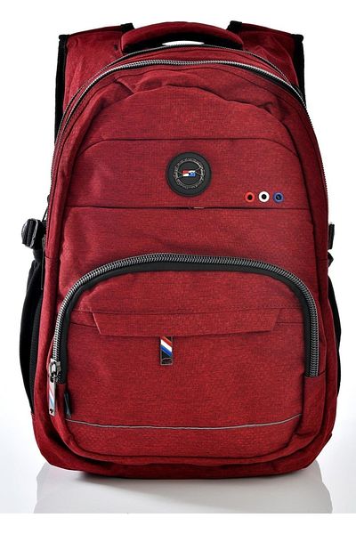 Relaxion Σχολικό σακίδιο πλάτης 2226 Model Claret Red