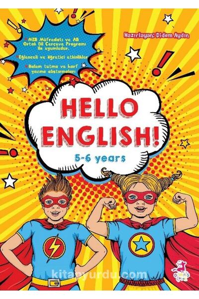 Olimpos Yayınları Hello English! 5-6 Years - - Didem Aydın Kitabı