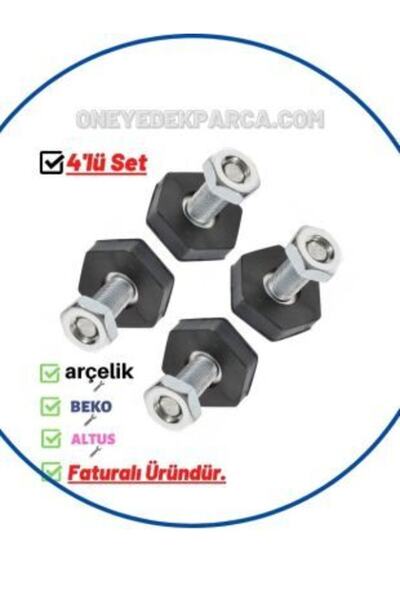 Beko D7 7101 E D5 8101 E Çamaşır Makinesi Ayağı Titreşim Önleyici Ayak