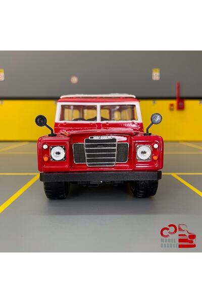 Burago Land Rover Series II 1/24 Scale *c&c Model Garage* Diecast Metal Model Car