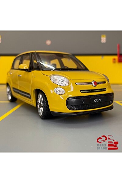 WELLY Fiat 500l 2013 1/24 Ölçek *c&c Model Garage* Diecast Metal Model Araba
