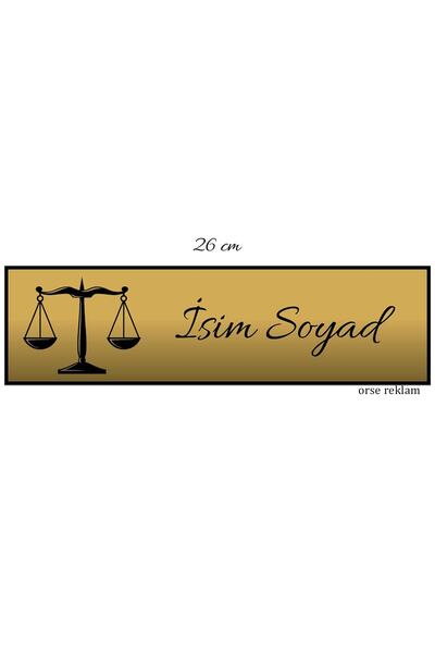 Orse Reklam Avukat Kapı Tabelası