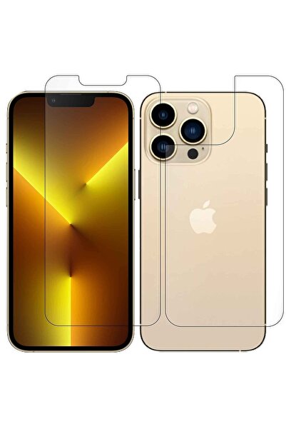 Genel Markalar For Apple Iphone 13 Pro Ön Arka Nano Kırılmaz Cam Ekran Koruyucu