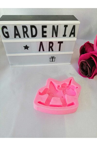 Gardenia Art Hobi Unicorn Sallan At/ Tek Boynuzlu At Magnet Silikon Kalıp