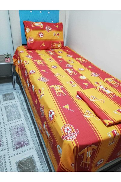ceylanhomecollection Ranforce Taraftar Desen Tek Kişilik Genç Nevresim Takımı