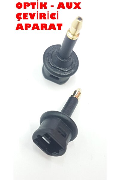 Genel Markalar Toslink Optik Dişi To 3.5 Mm Erkek Ses Çevirici