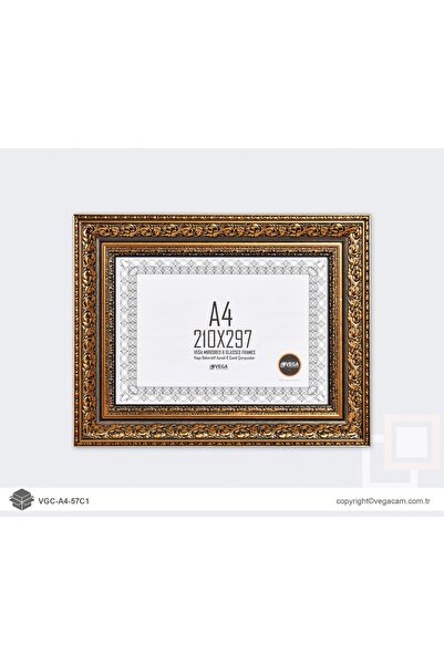VEGA 23x33 Dekoratif Diploma Sertifika Çerçevesi