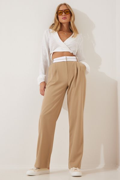 Happiness İstanbul Beige Women Sweatpants Styles, Prices - Trendyol