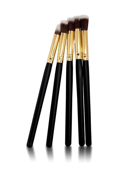 avemorcosmetics مجموعة من 5 فرش سوداء