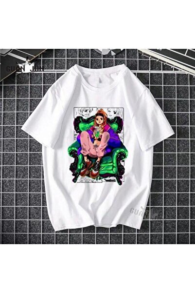 GALASHOP تي شيرت رجالي من Luffy Zoro تي شيرت هاراجوكو N80