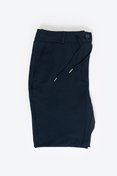 Mabross Erkek Lacivert Jogger Fit Şort