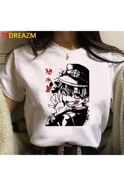 GALASHOP Hanako Kun Grafik Kawaii Japon Anime T Shirt Nr32