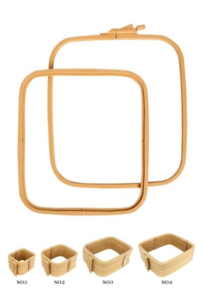 Nurge Nurge No:4 Scripete din plastic pătrată potrivită pentru construirea de perne și genți 250/280mm
