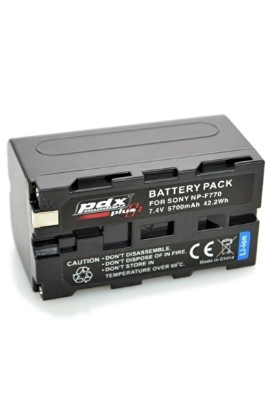 Np-f770 Compatible  Camera Battery