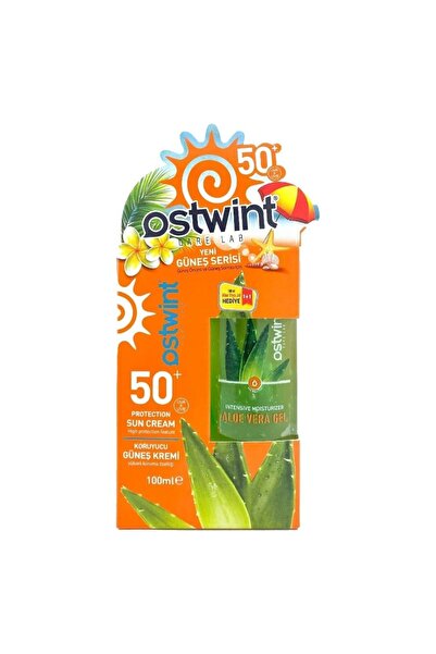 Ostwint Güneş Kremi Spf50 100 Ml + Alovera Jel 100 Ml