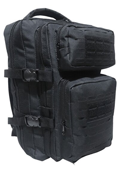 ASDAĞ Відкритий чорний водонепроникний багатокамерний кемпер-мандрівник-альпініст-відкритий-військовий тактичний рюкзак